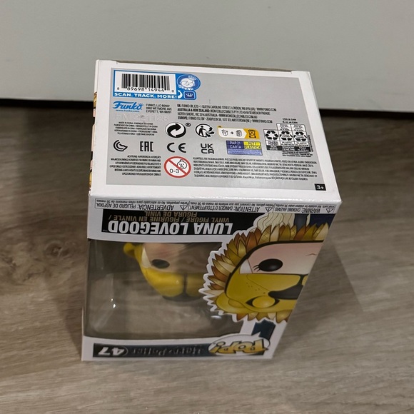Funko Pop! Harry Potter Luna Lovegood Lion Hat #47 New in Box - Picture 6 of 6